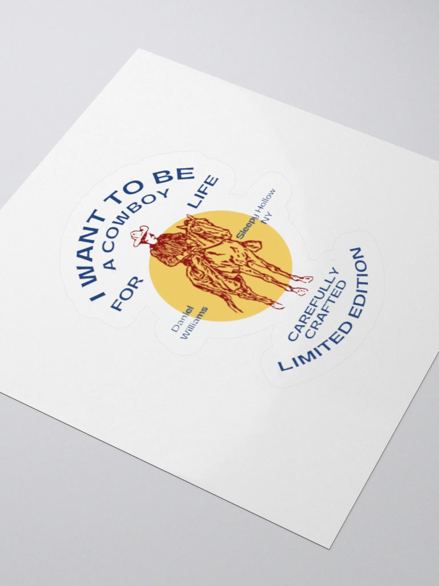 Cowboy For Life Stickers product image (9)