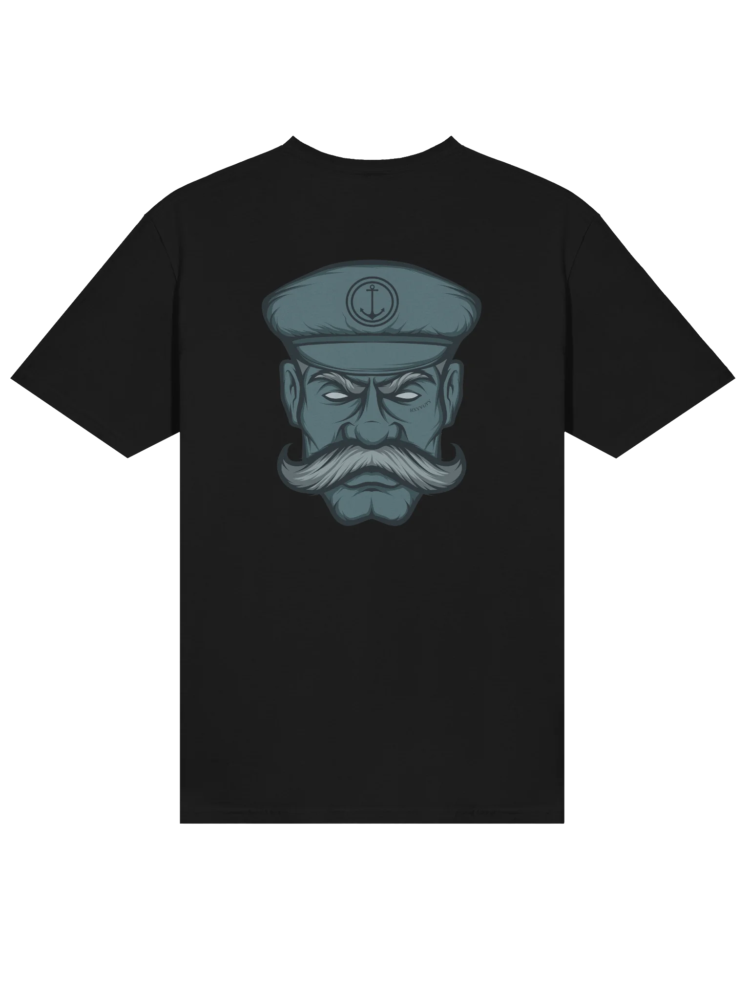 RYL BLD CAPTAIN T SHIRT (WHITE LOGO) product image (4)
