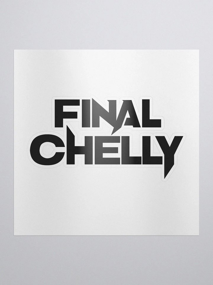 Final Chelly Logo Sticker product image (1)