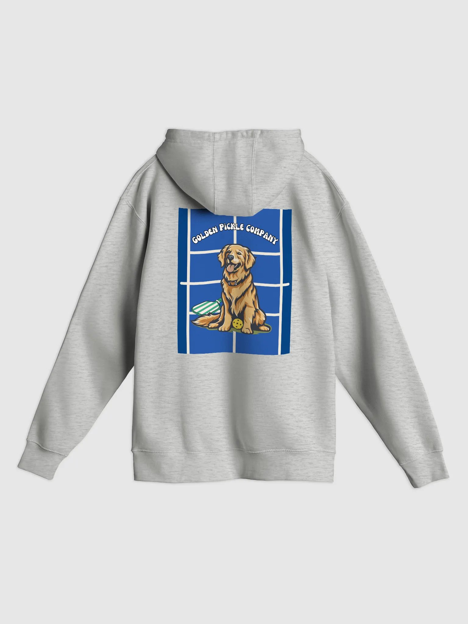 Golden Pickle Retriever Pickleball Hoodie product image (5)