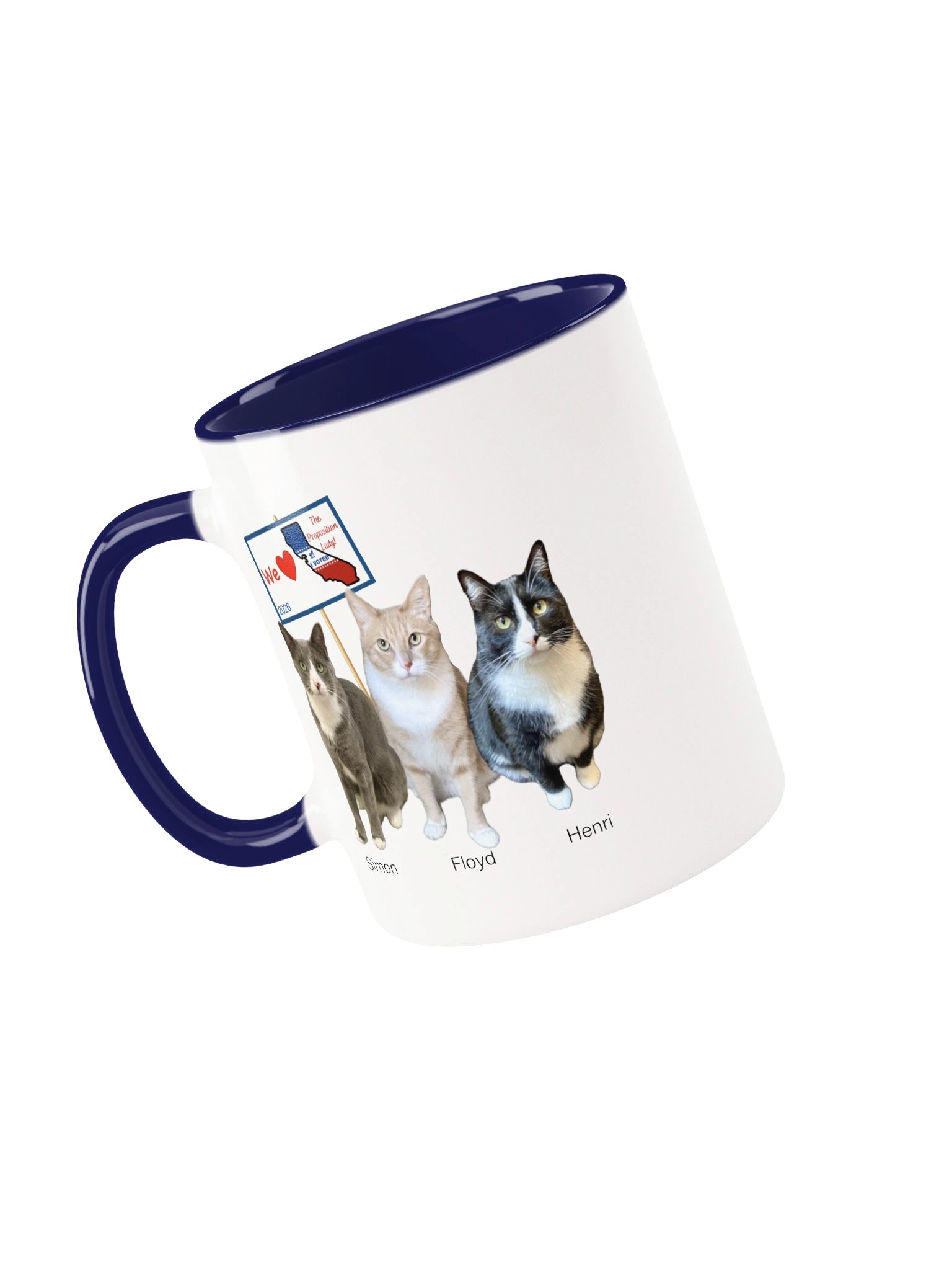 Prop Lady Mug - Blue Inside product image (6)