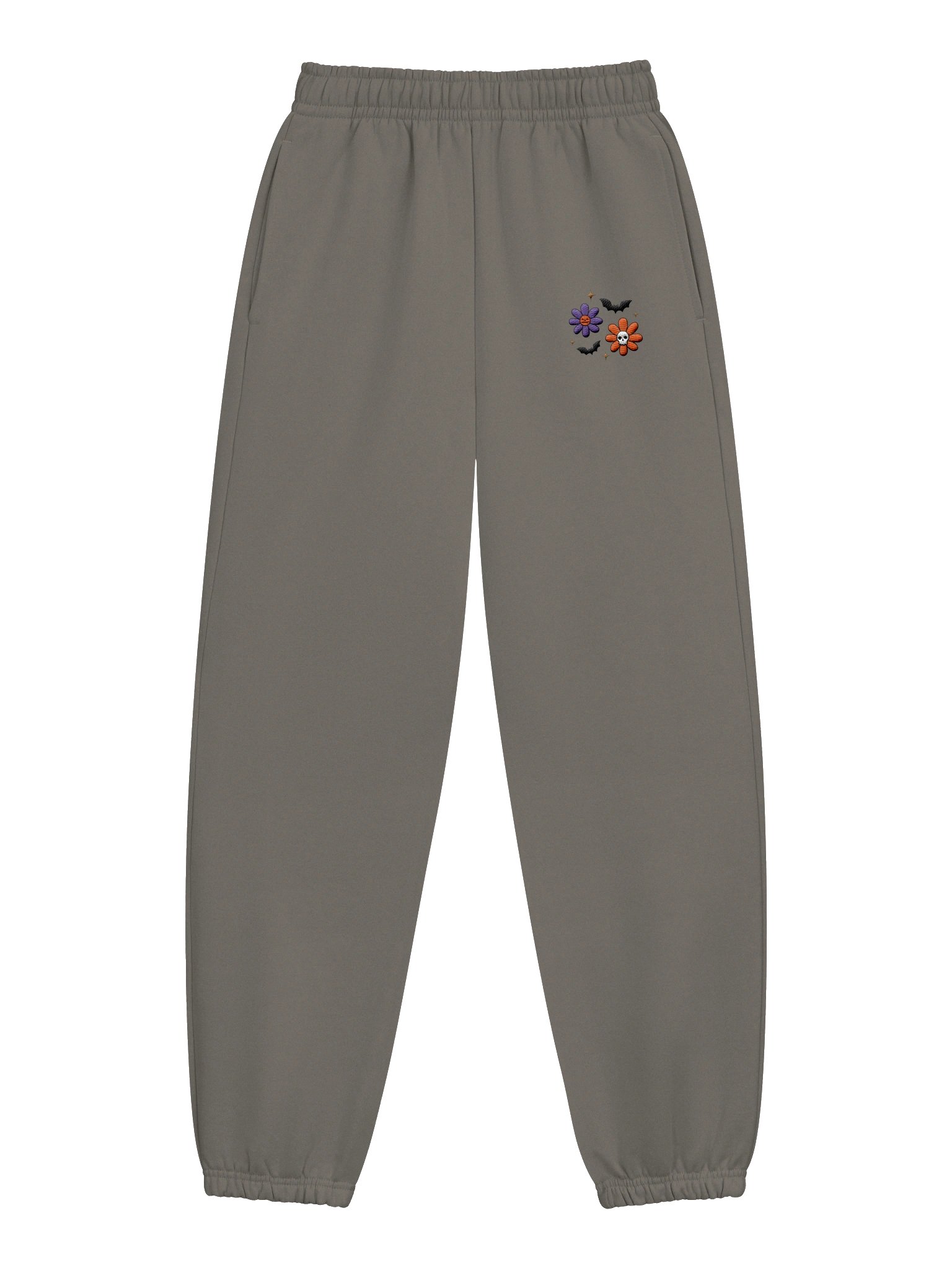 pumpkin flower embroidered sweatsuit - bottoms product image (2)