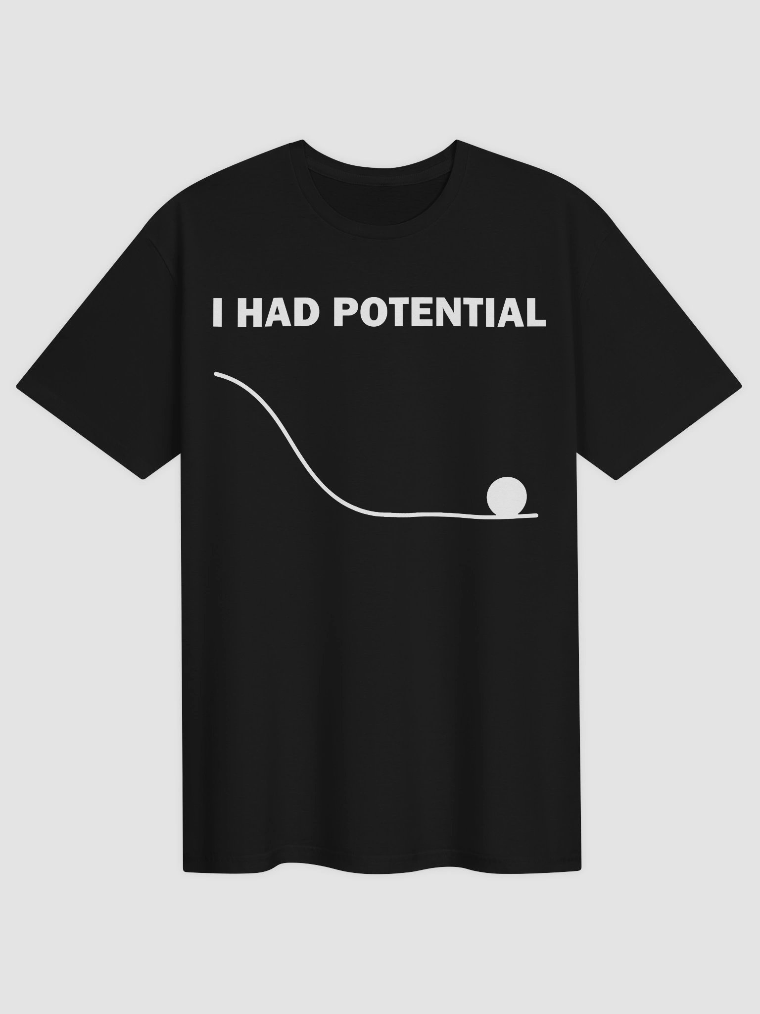 Women's I Had Potential T Shirt product image (1)
