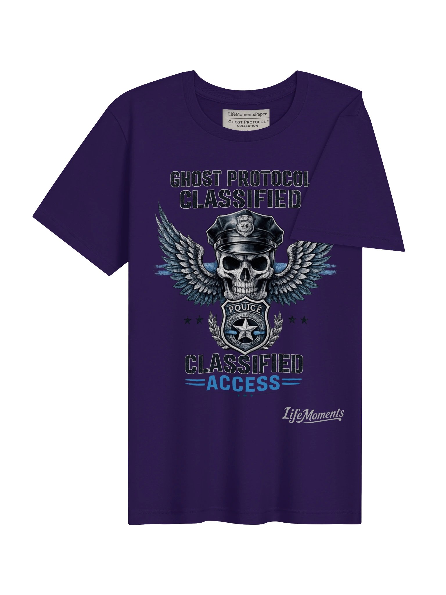 Funny Police Officer T-Shirt | Ghost Protocol Law Enforcement Gift product image (34)
