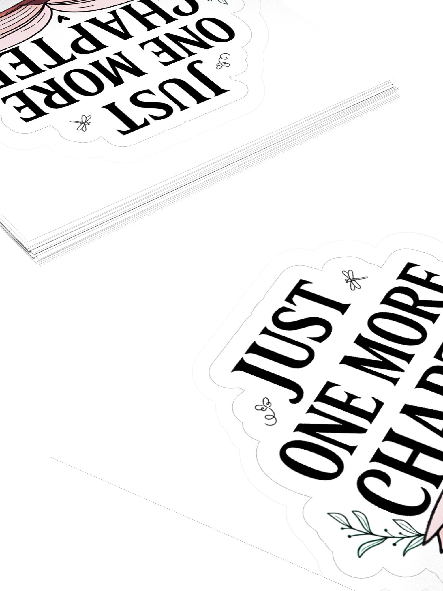 Sticker ~ Just One More Chapter product image (6)
