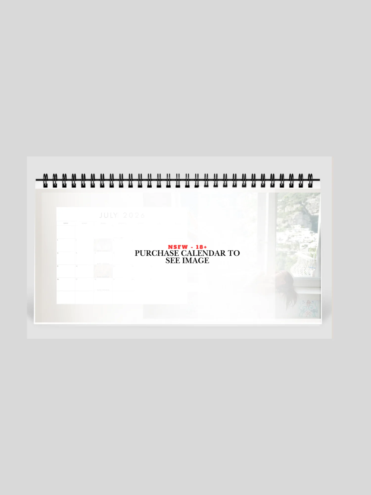 Desk Calendar - 2026 Nakey Calendar product image (5)