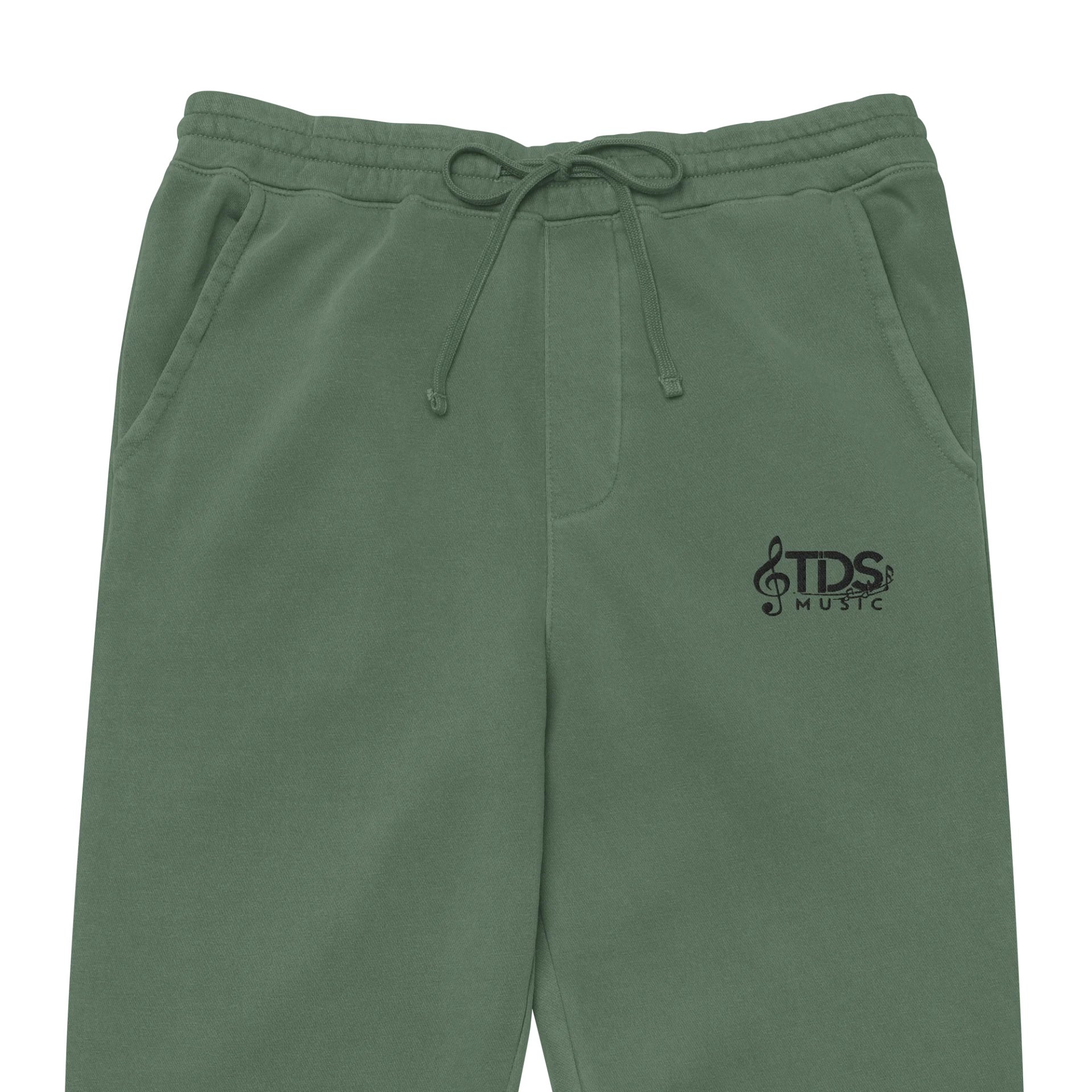 TDS Music Pigment Dyed Joggers with Treble Clef Design product image (1)
