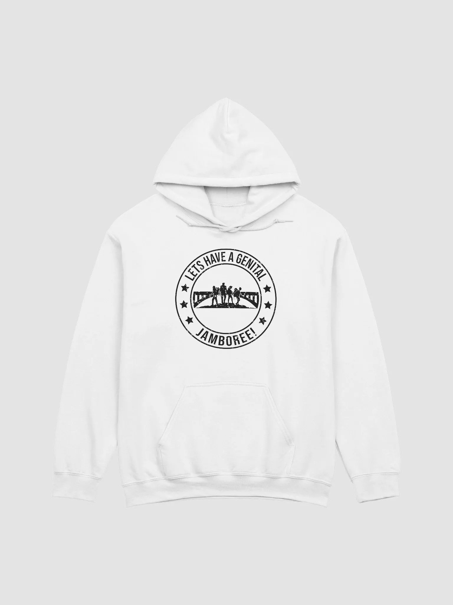 "Lets Have A Gentail Jamboree" Funny Hoodie product image (1)