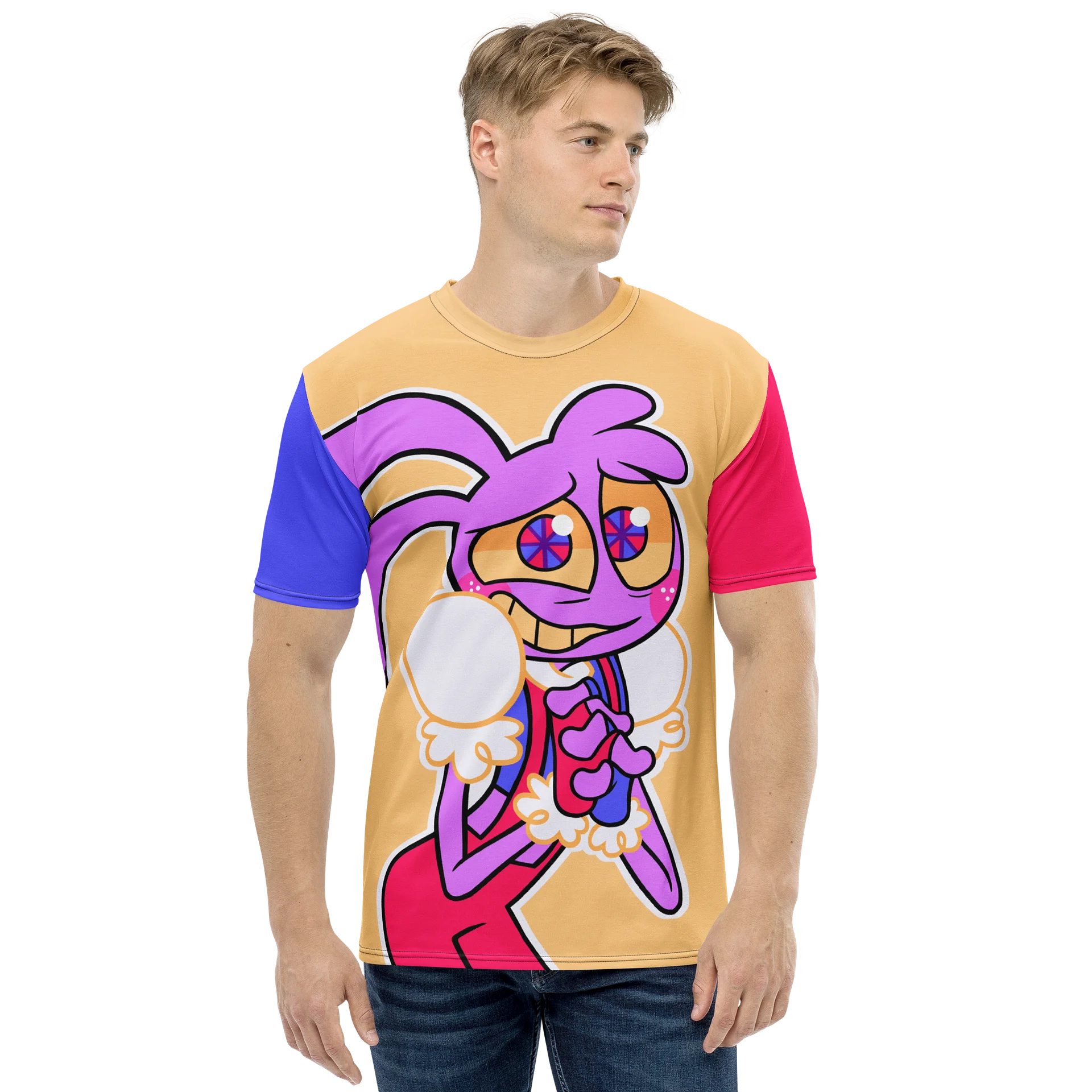 Jammi All Over! Tee (Red/Blue) product image (1)