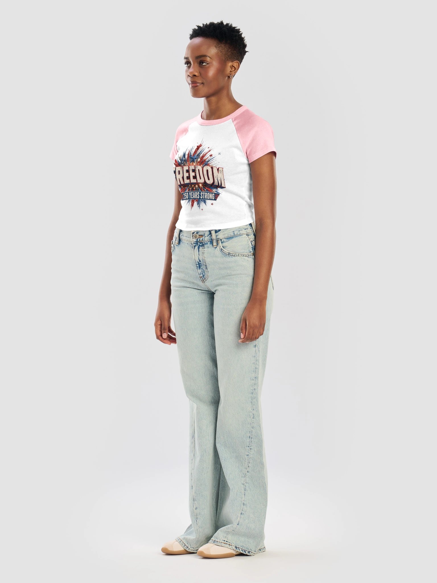 El Dorado Atelier Micro-Rib T Shirt - USA 250 Freedom product image (3)