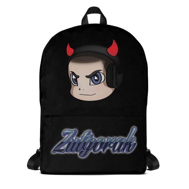 Bluelogo Black Backpack product image (1)