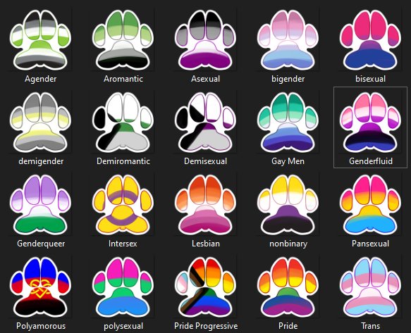 Pride Paw - Emotes product image (1)