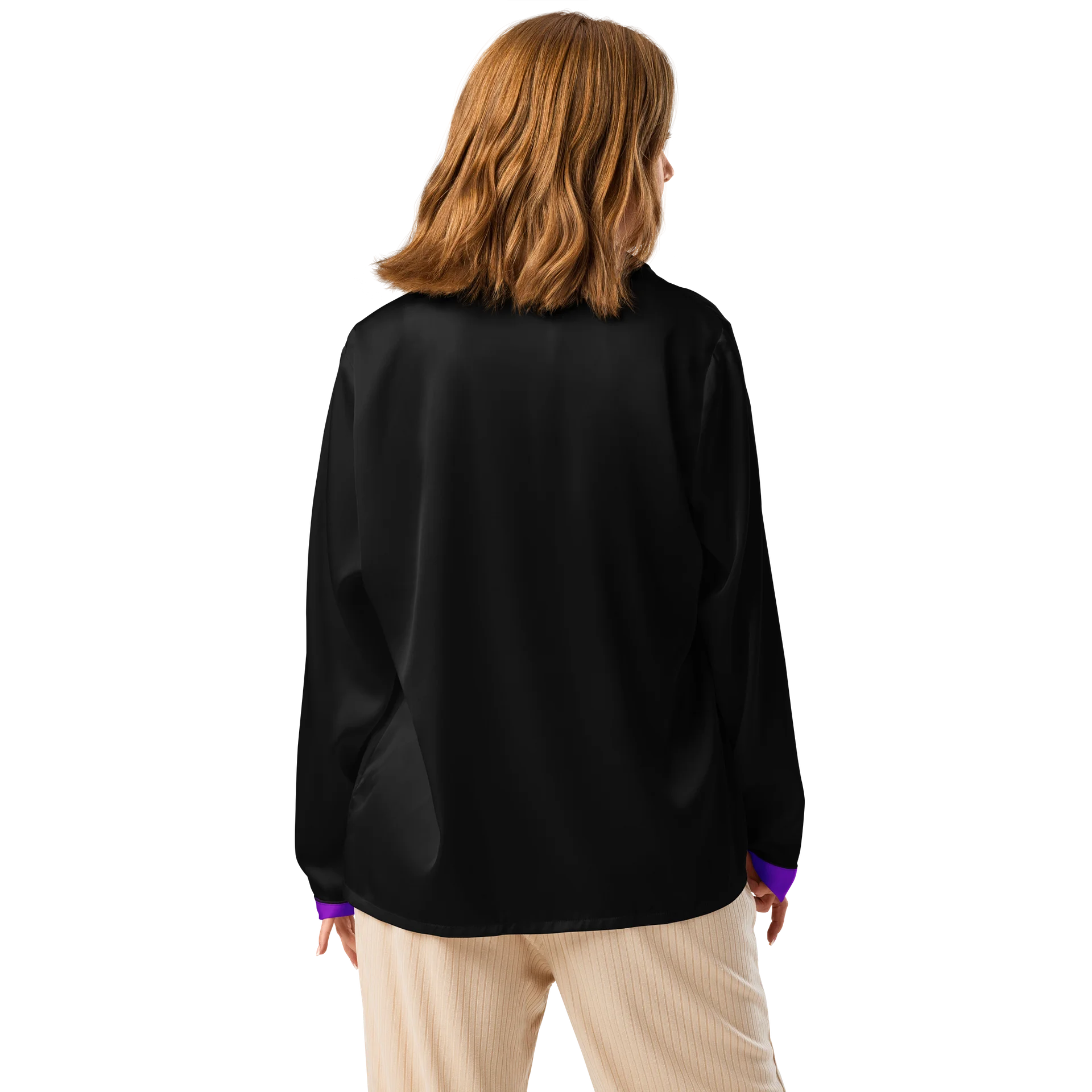 WILLOWISP Super Spy Solid Long Sleeve Pajama Top product image (2)