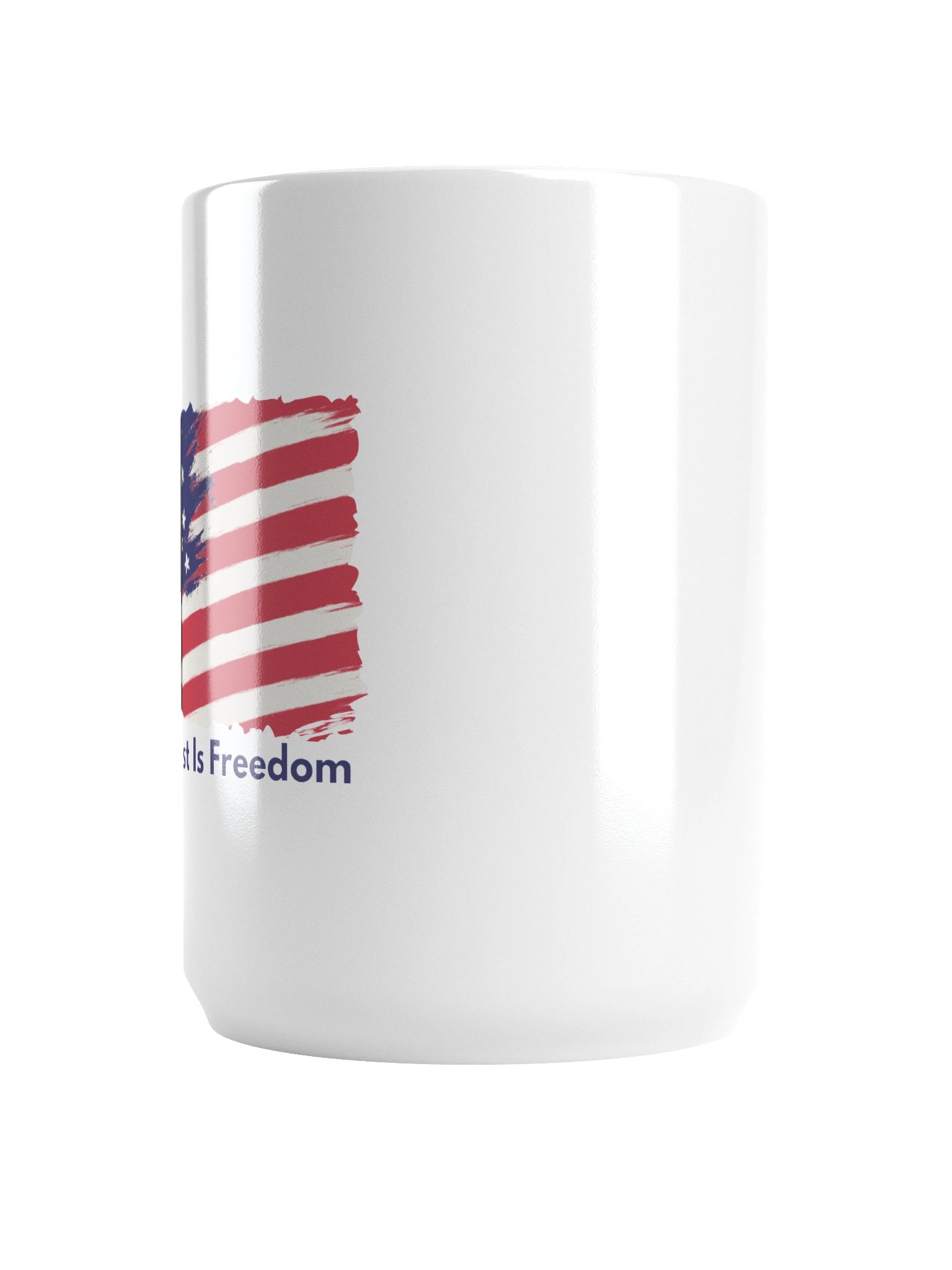 Jesus Christ Is Freedom 15 oz Christian Coffee Mug product image (6)