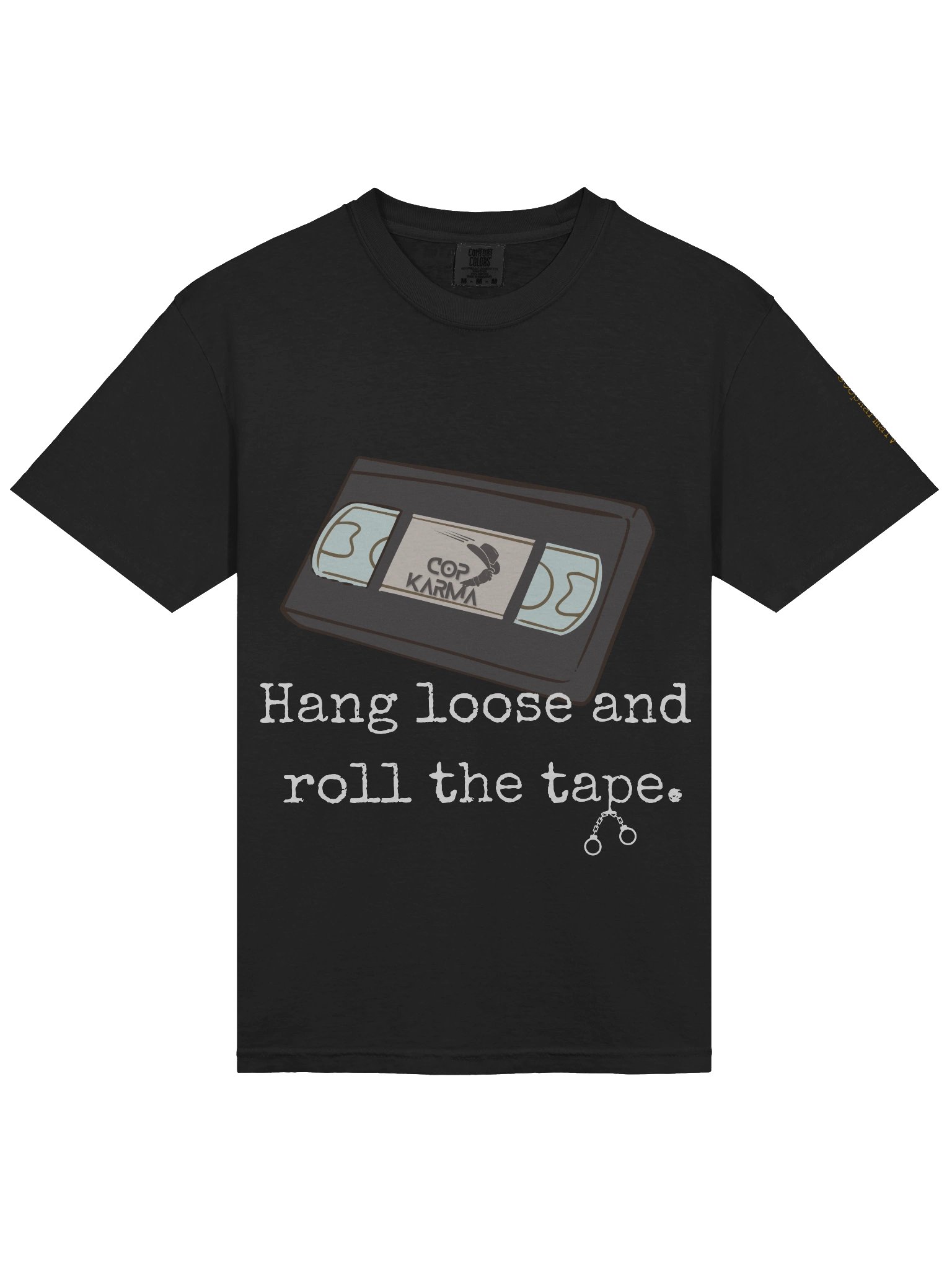 Cop Karma's Roll the Tape Tee product image (3)