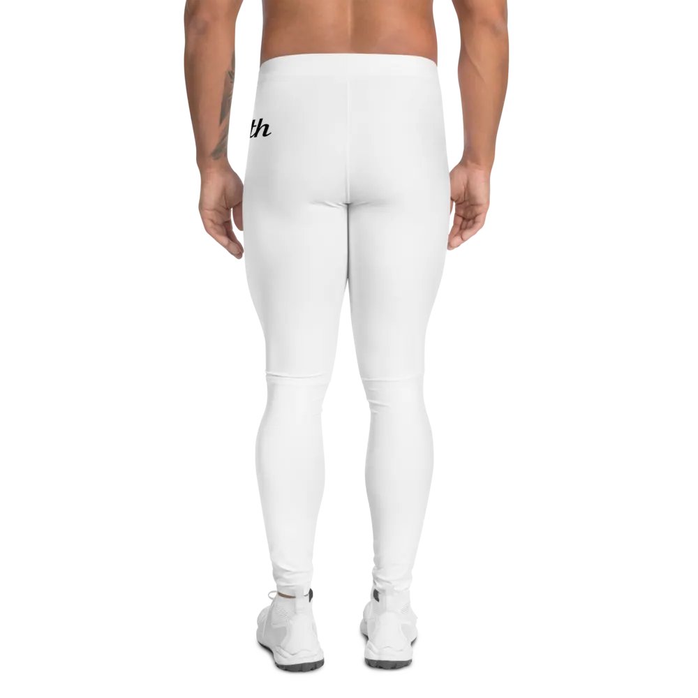 Men's Performance Slim Fit White Leggings - Zenith product image (3)