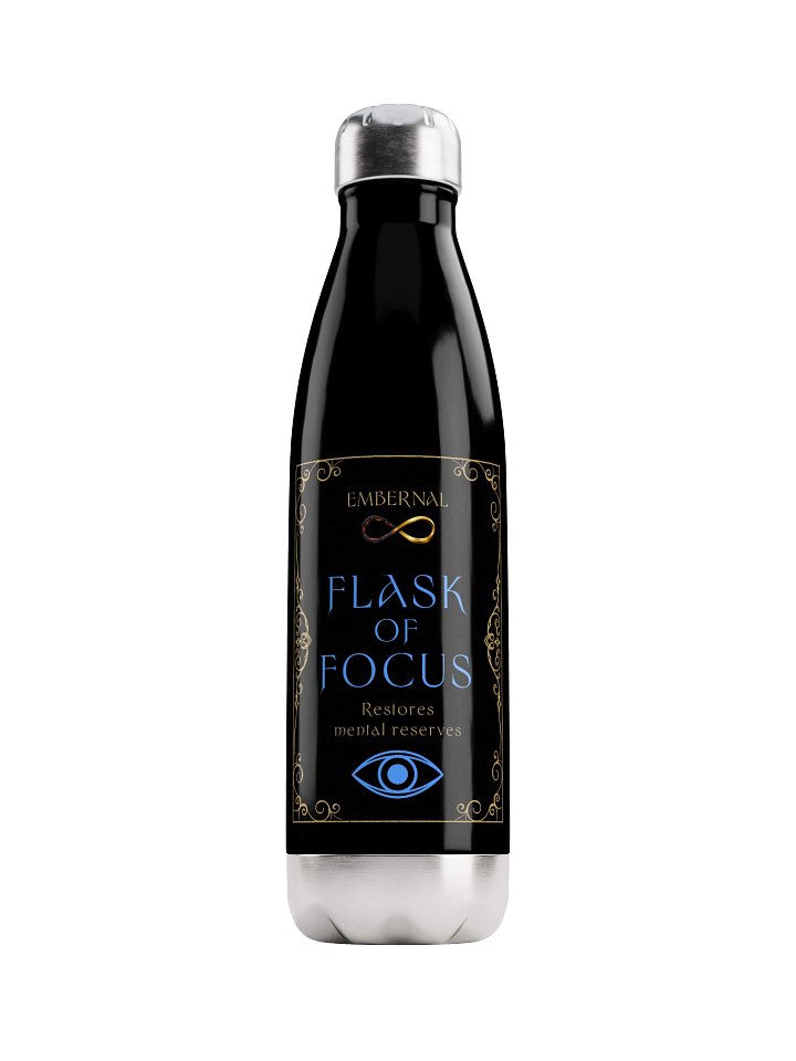 Flask of Focus - Stainless Steel Water Bottle 17oz product image (1)