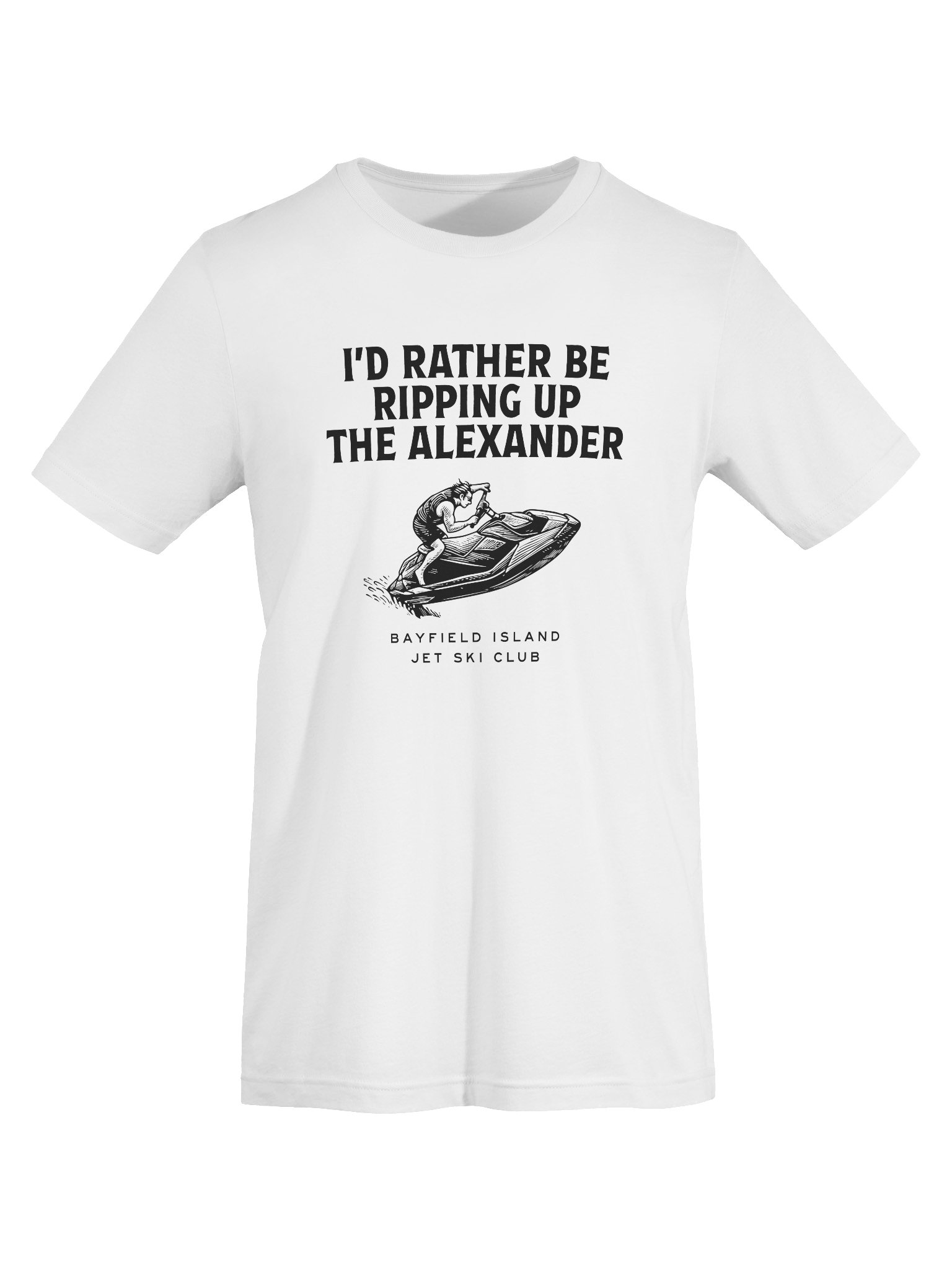 Bayfield Island Jet Ski Club T-Shirt product image (47)