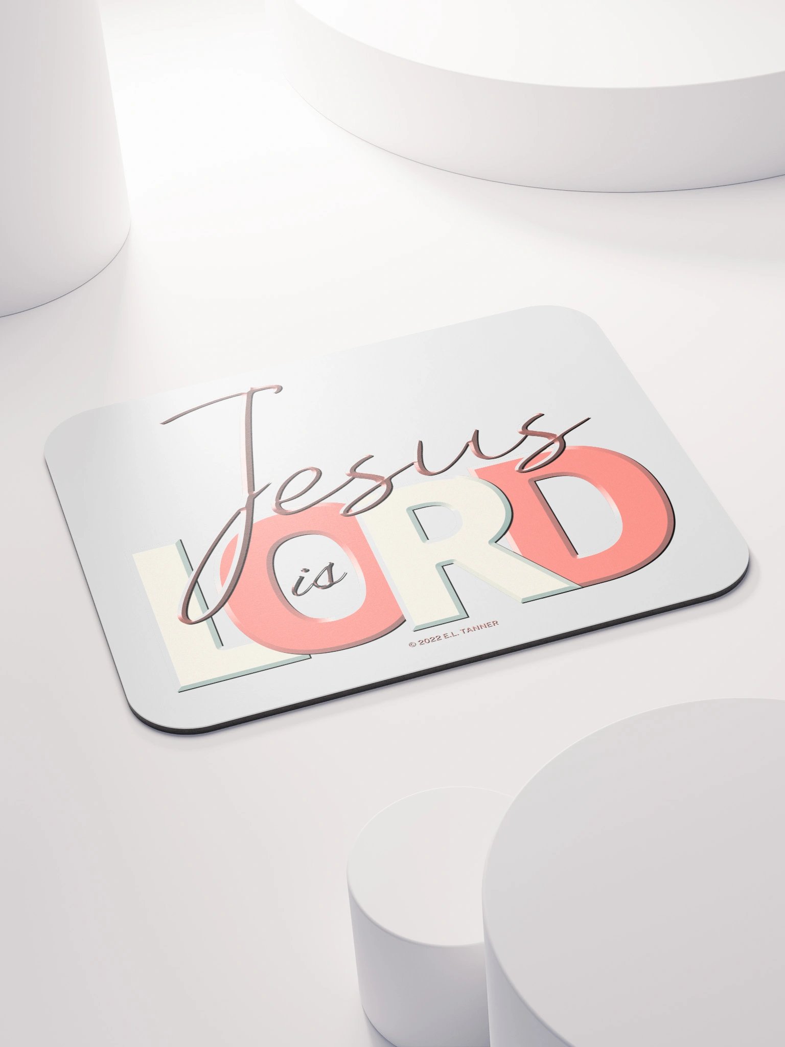 Jesus is Lord, Peach Mouse Pad product image (4)