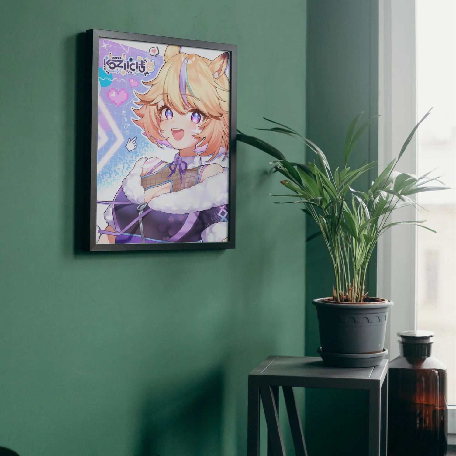KoziiChu Alpaca VTuber Poster (12″ x 16″) product image (8)
