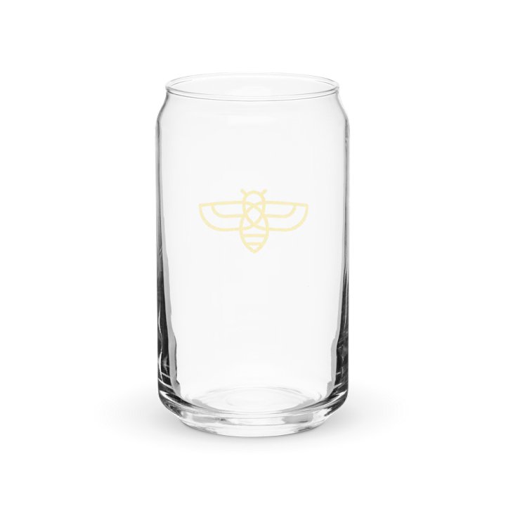 Bee Glass with lid option product image (6)