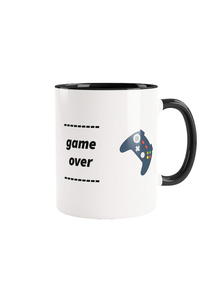 game over black mug product image (2)