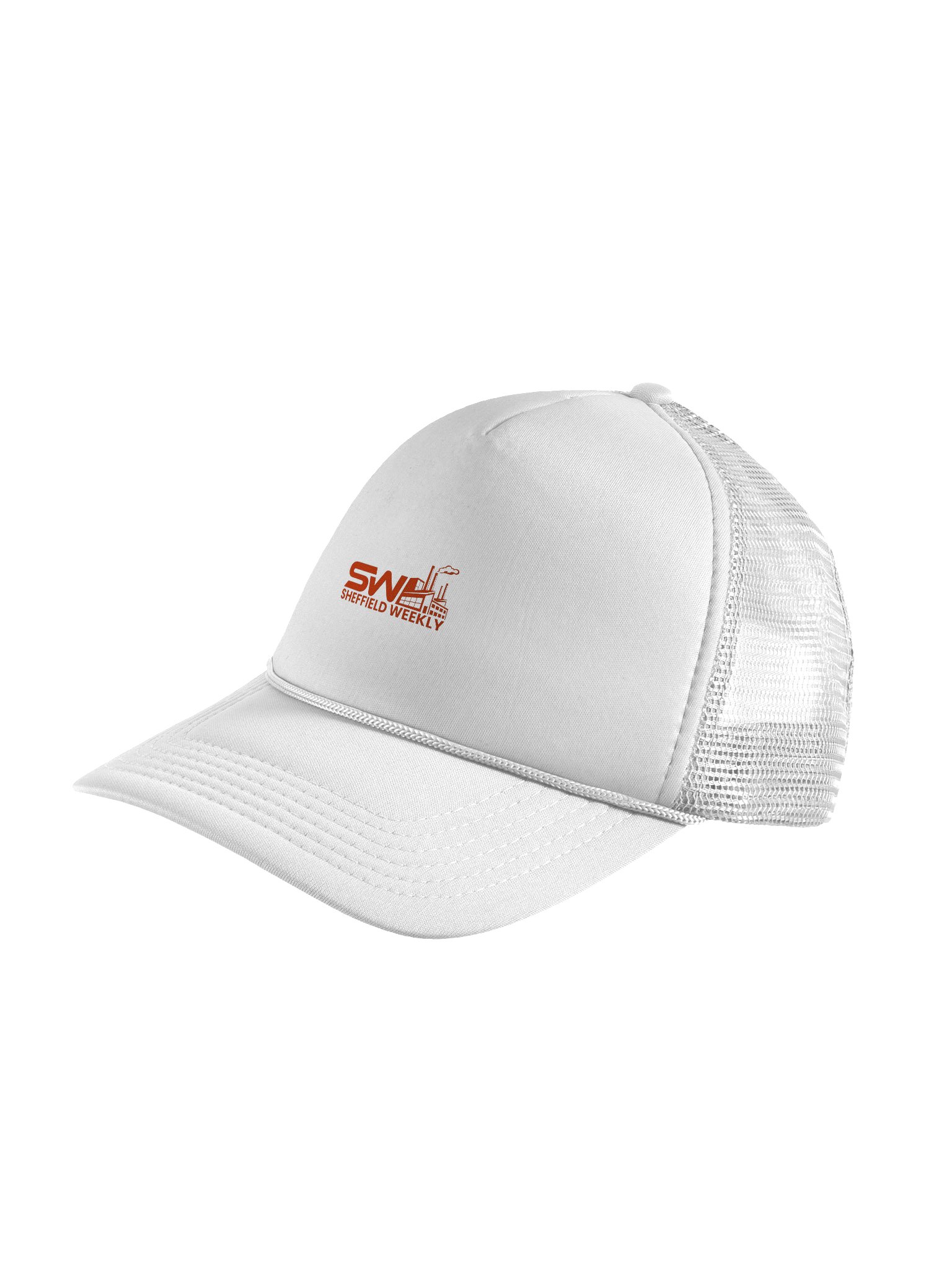 SW Trucker Hat - White/Orange product image (4)