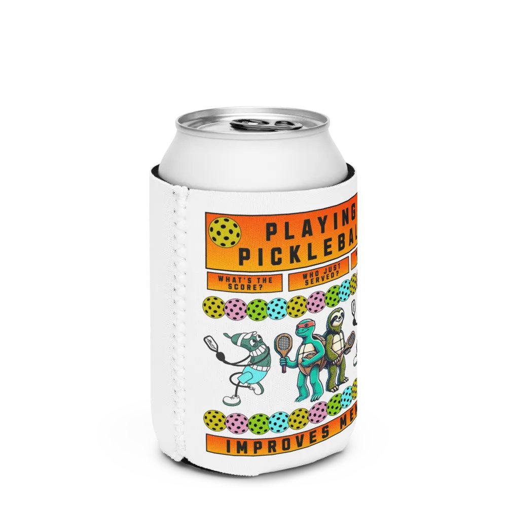 Playing Pickleball Improves Memory Can Cooler Set product image (3)