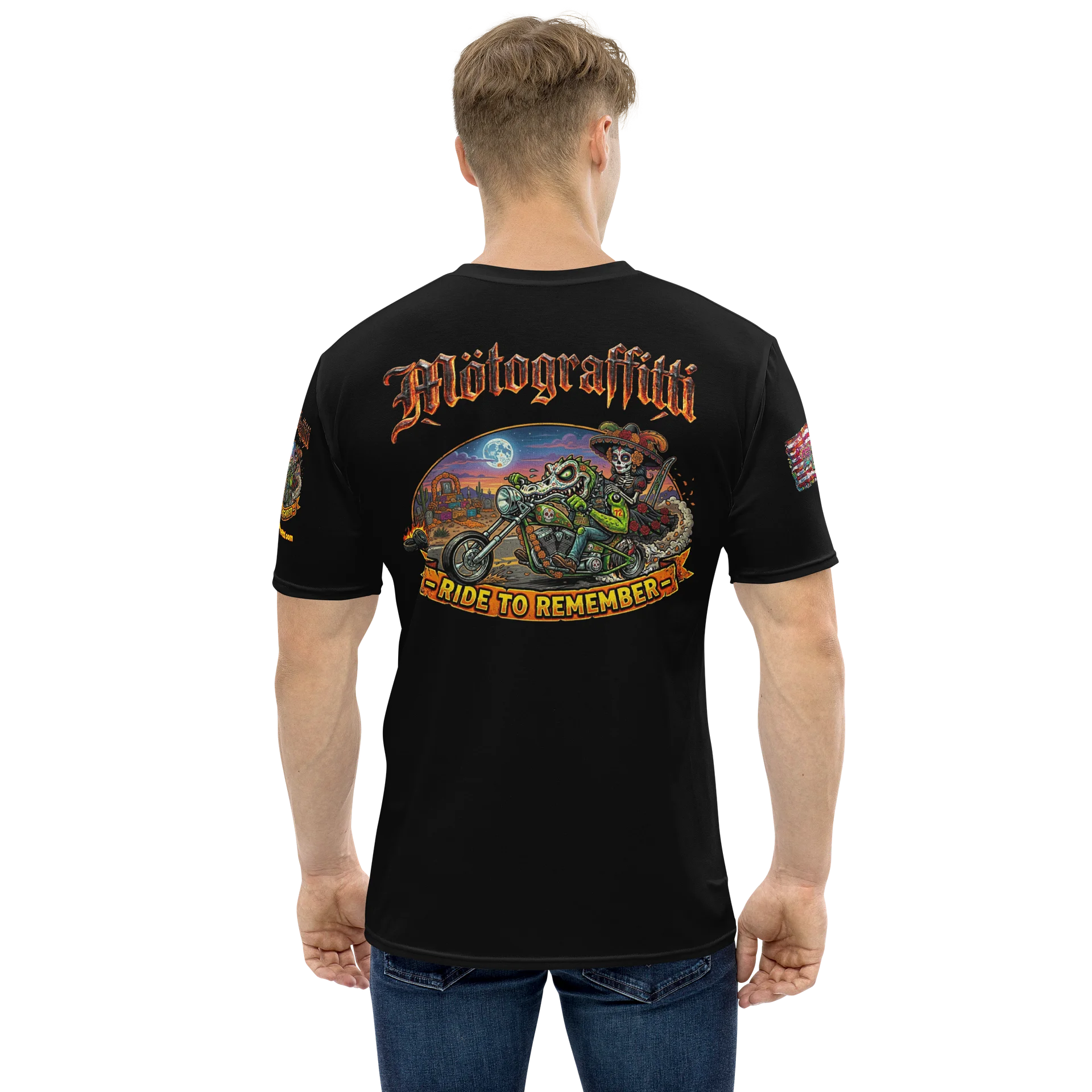 MötoGraffitti "MötoGätor Ride to Remember" Ridin Tee product image (1)