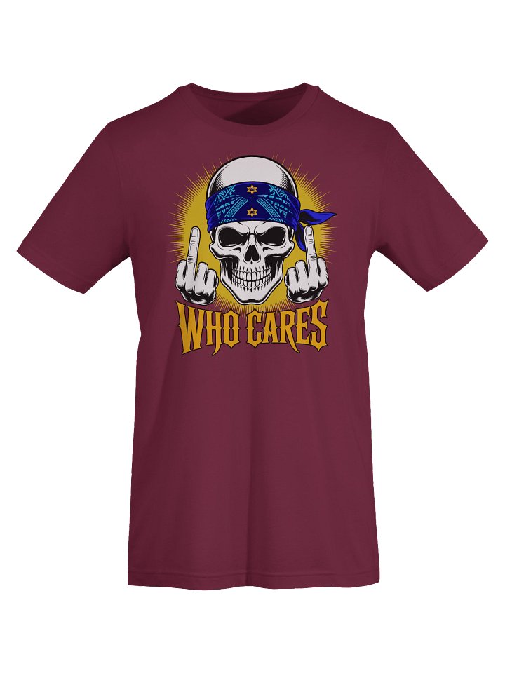 Who Cares Skull Graphic - Tee product image (5)