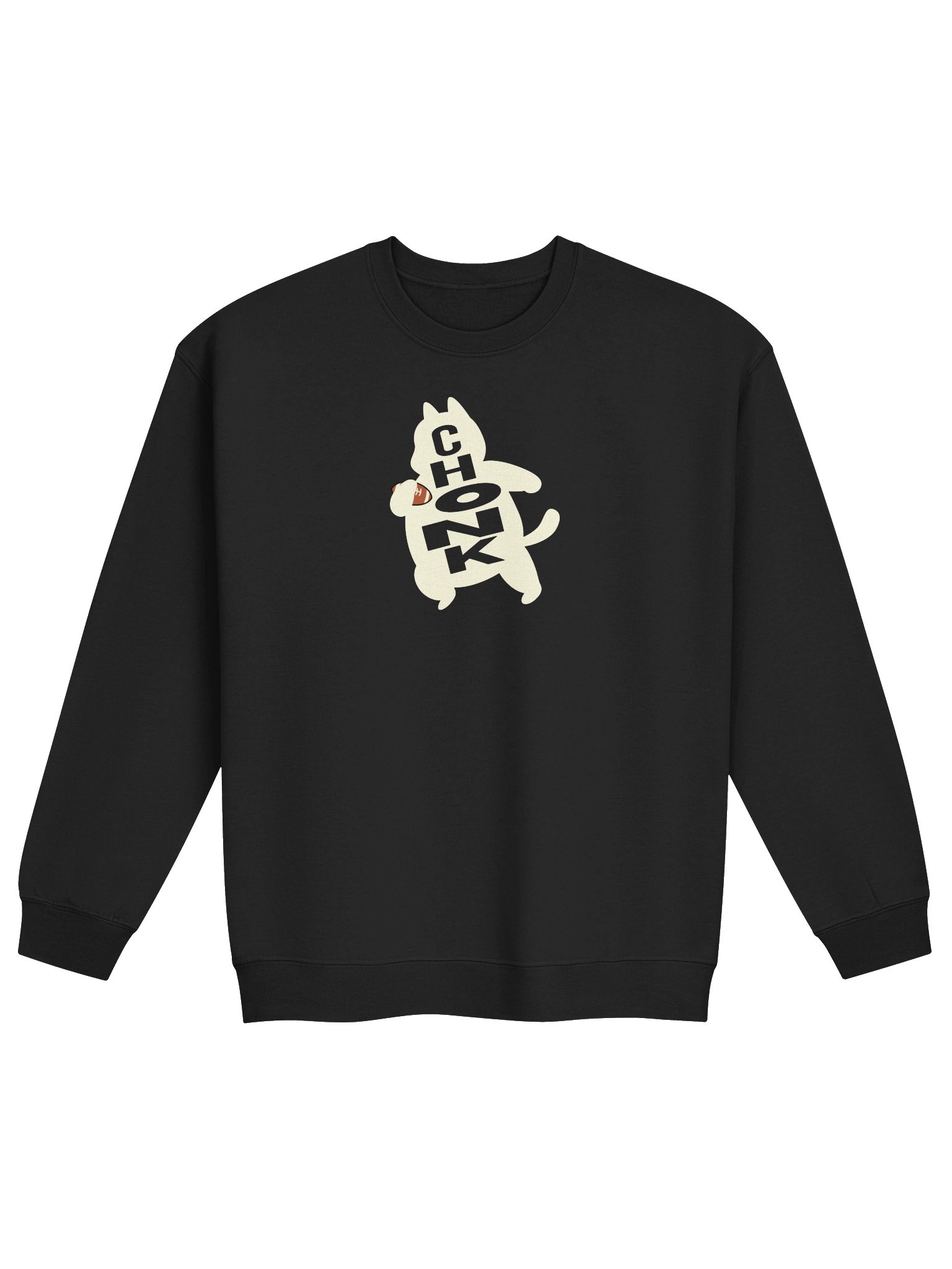 American Football Chonk Cat 1 - Unisex Adult Sweatshirt product image (1)