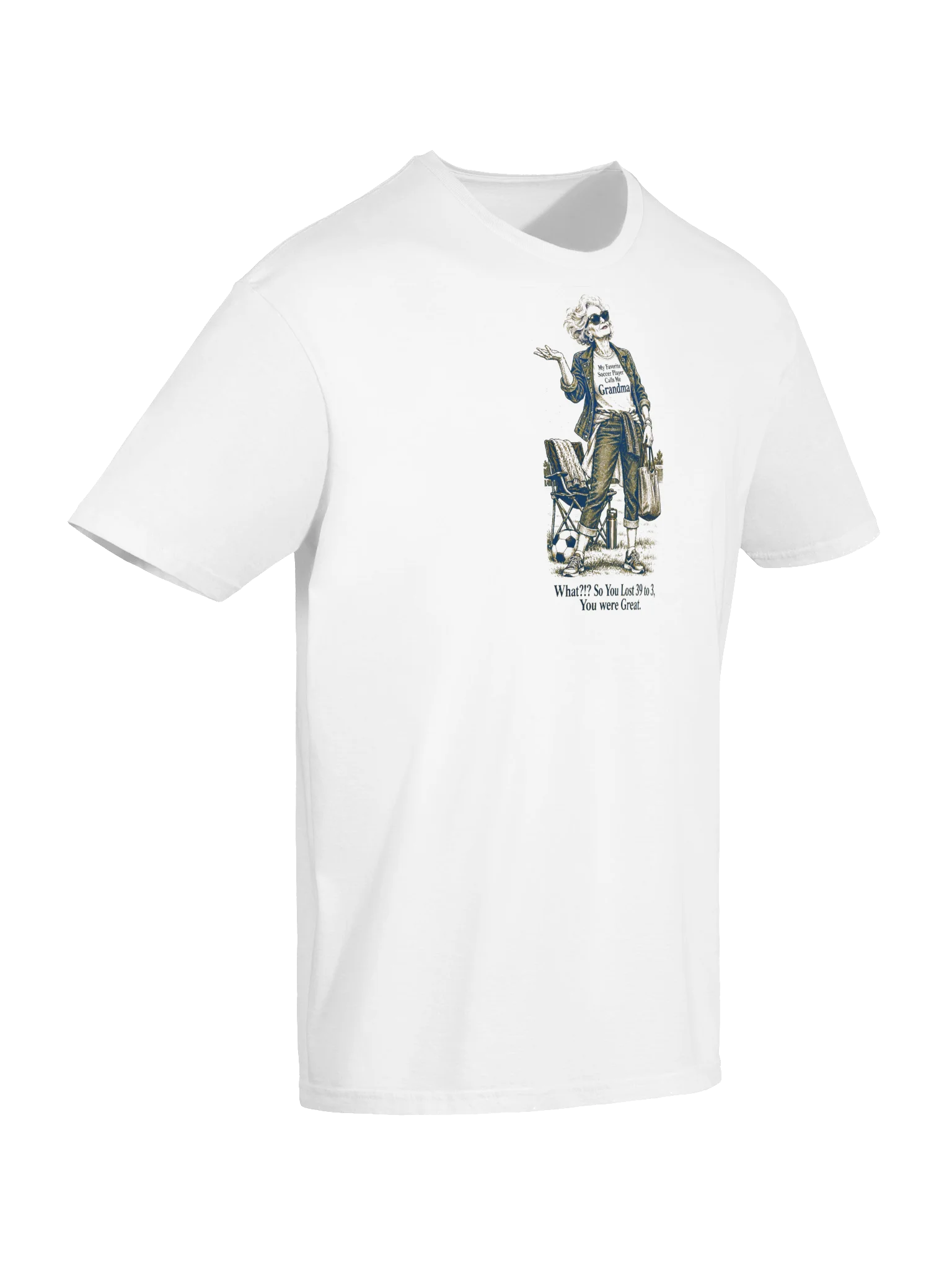 Grandma’s Favorite Soccer Player Humor Tee product image (32)