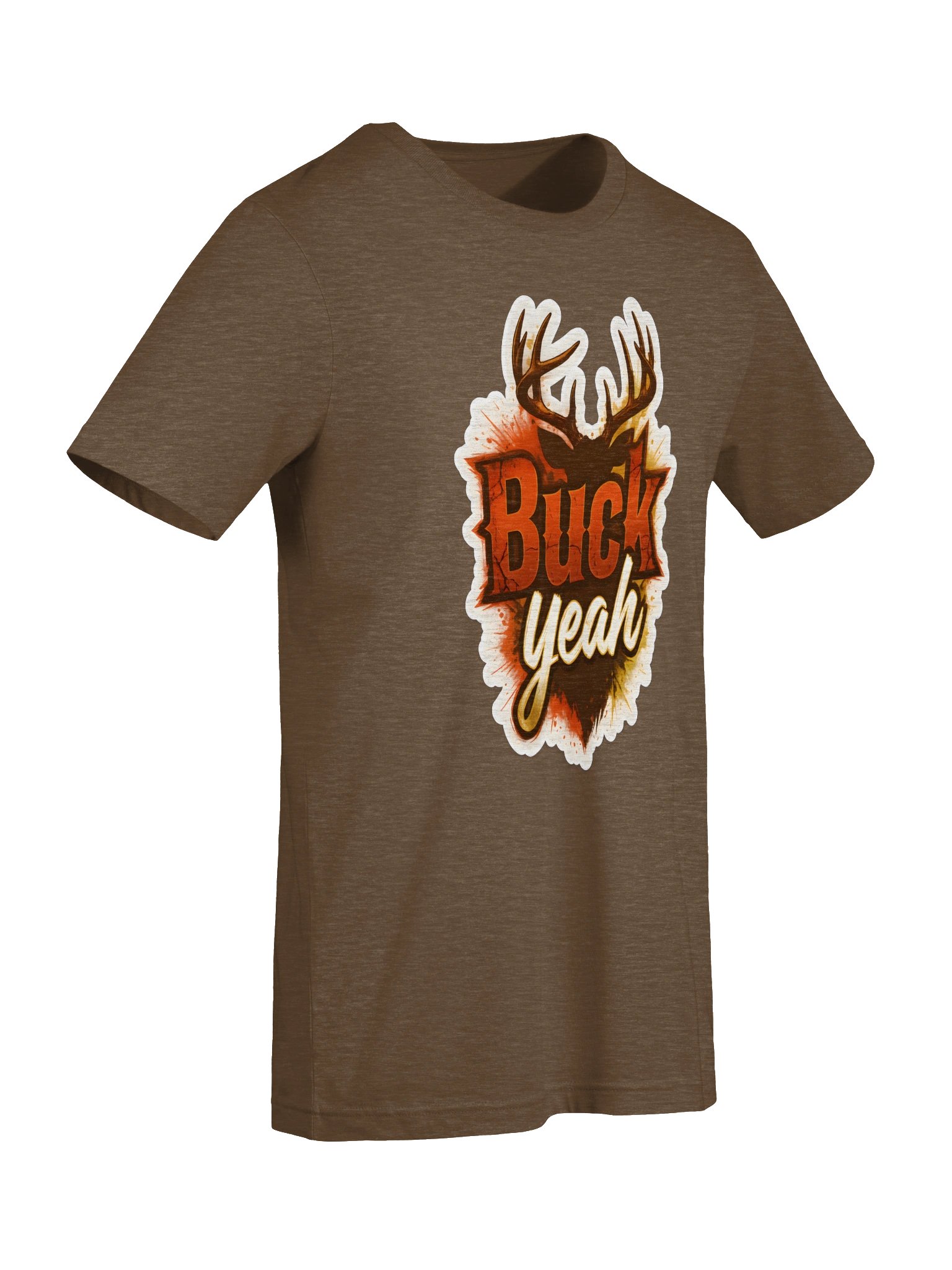 Buck Yeah Deer Head Graphic Tee product image (34)