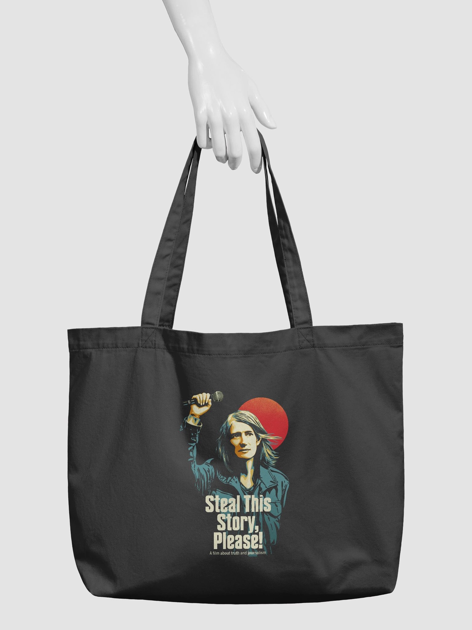 Steal This Story Please - Black Tote product image (3)