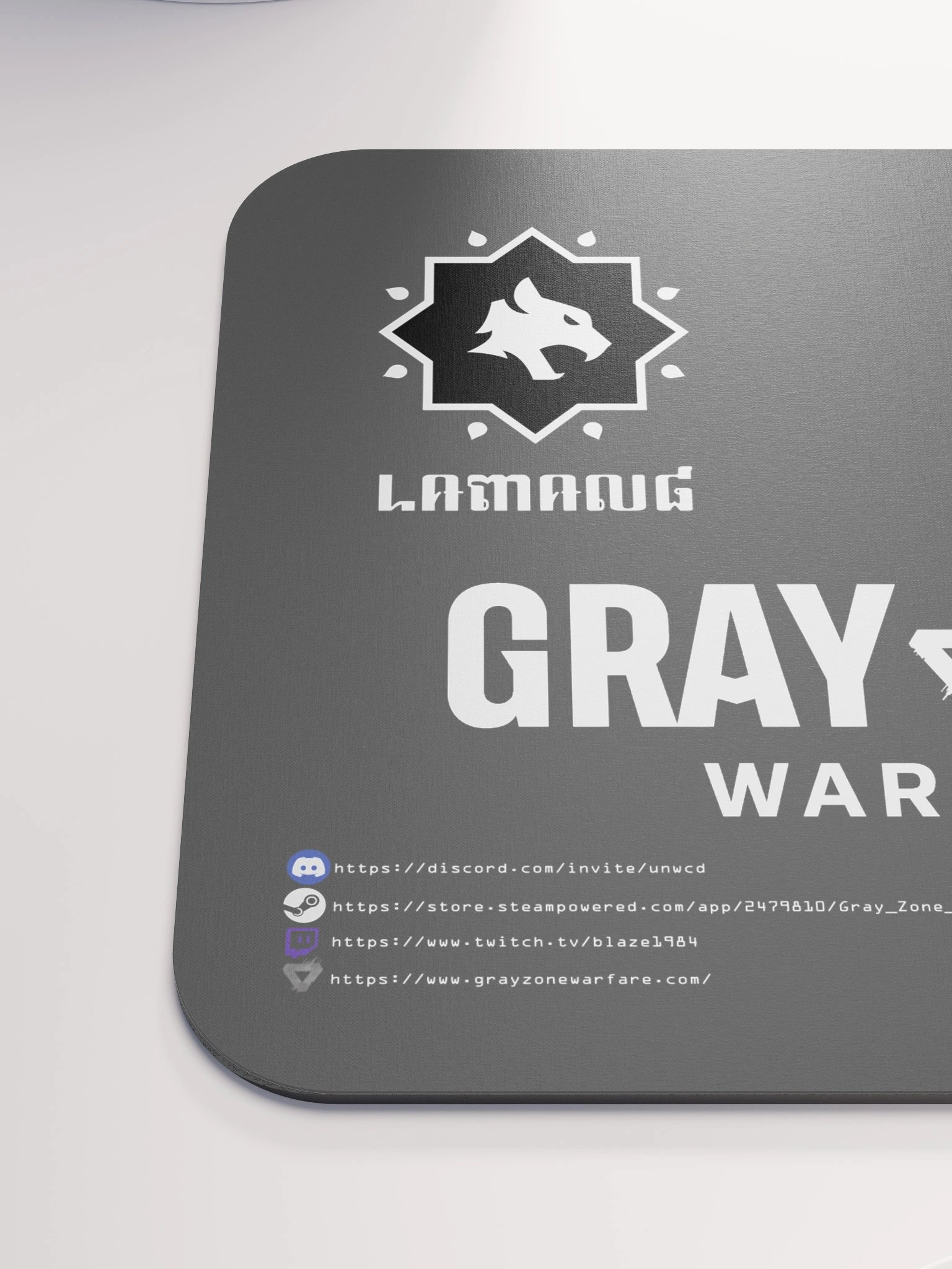 UNWCD/LRI Mouse Pad - Gray product image (6)