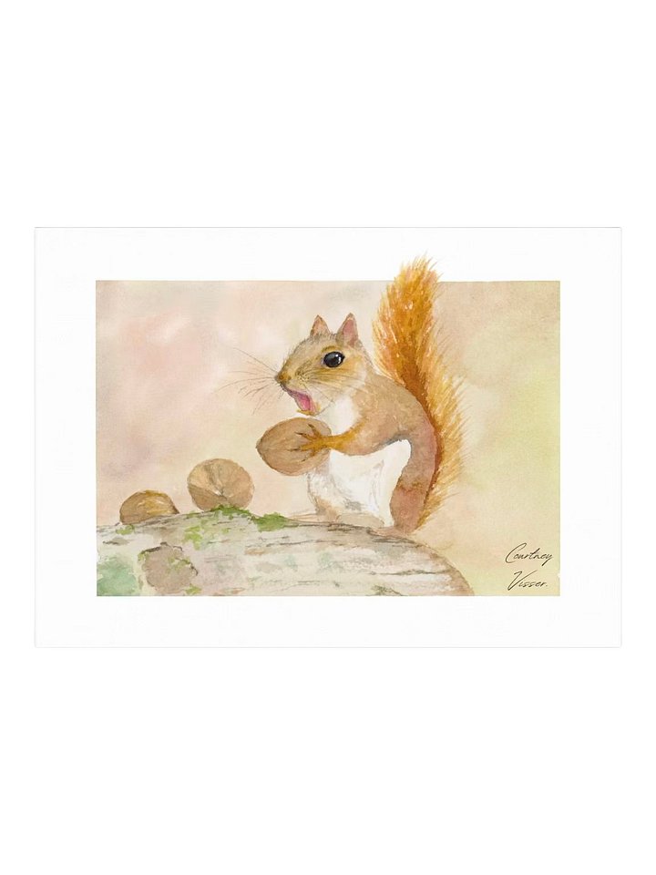Squirrel print product image (1)