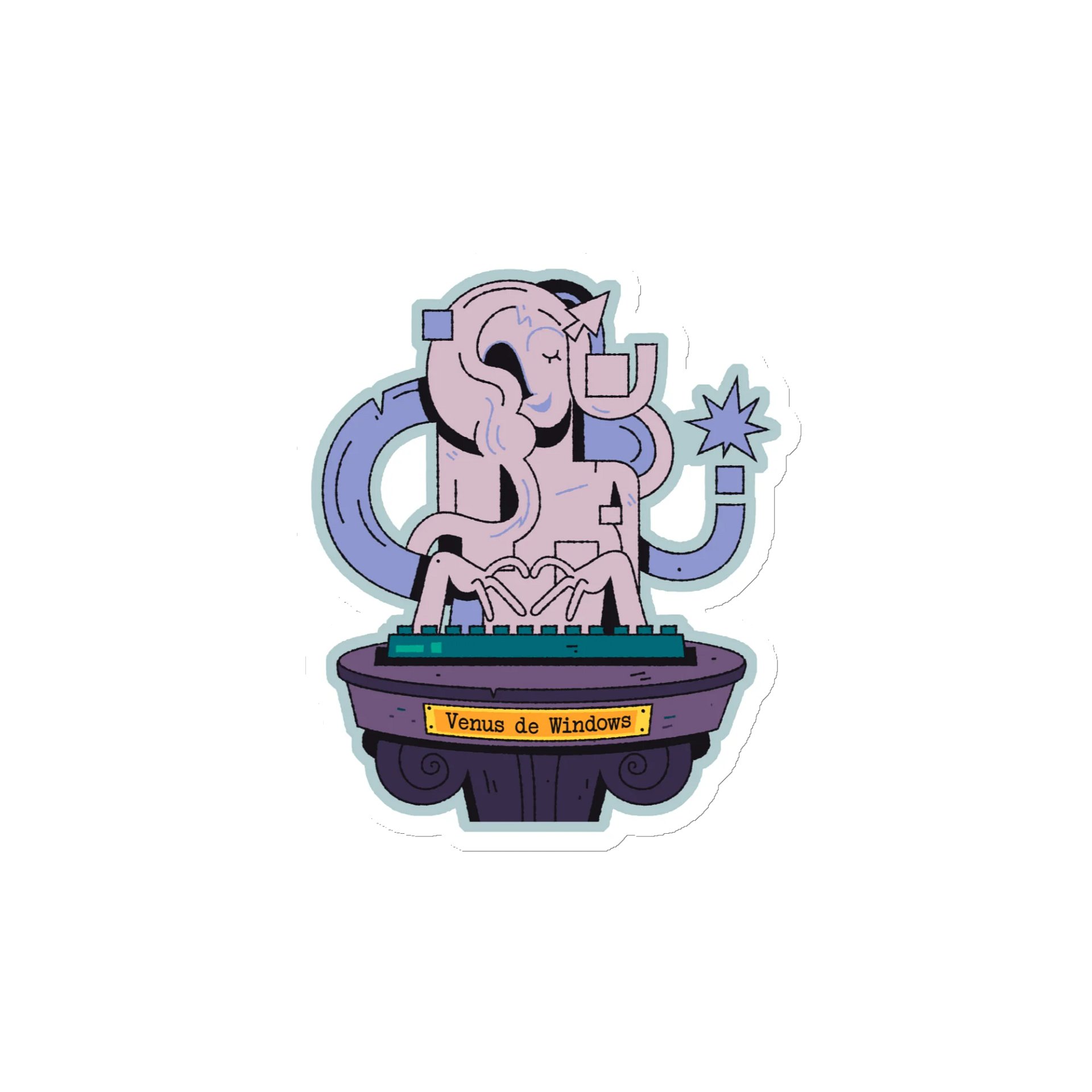 Venus de Windows Magnet product image (2)