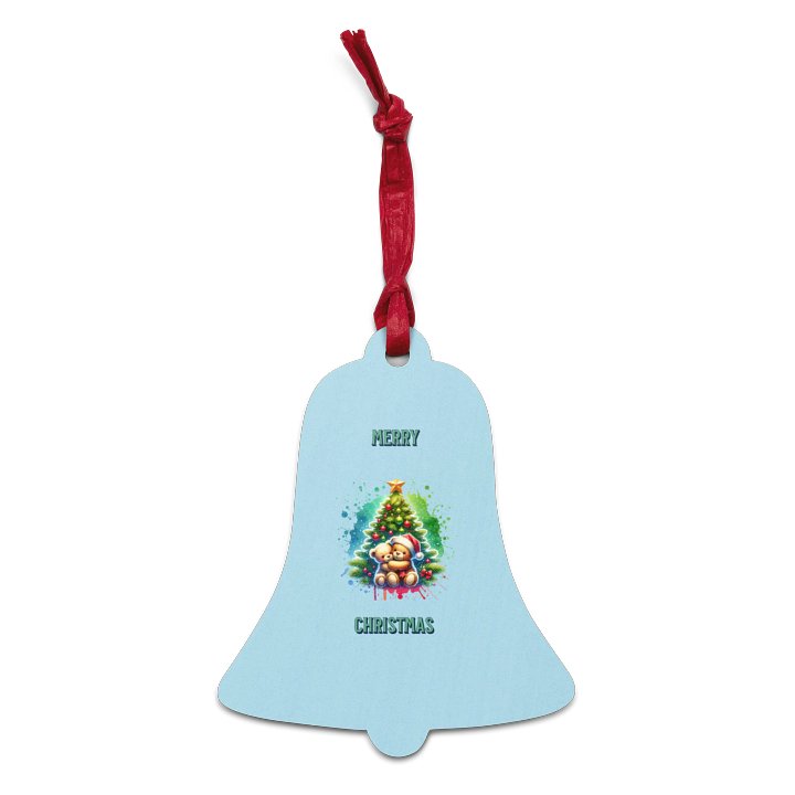 Santa's Little Helpers Wooden Ornaments product image (1)