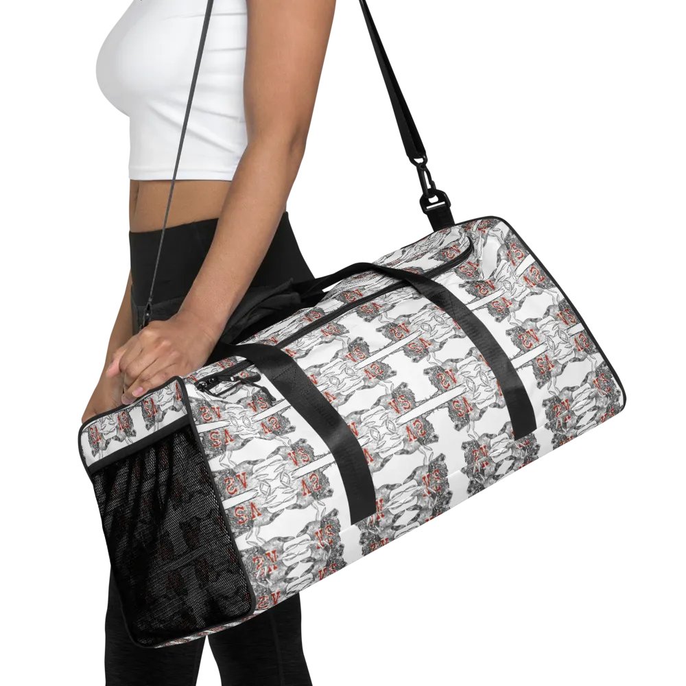 Crow vs Lion Duffel Bag product image (4)