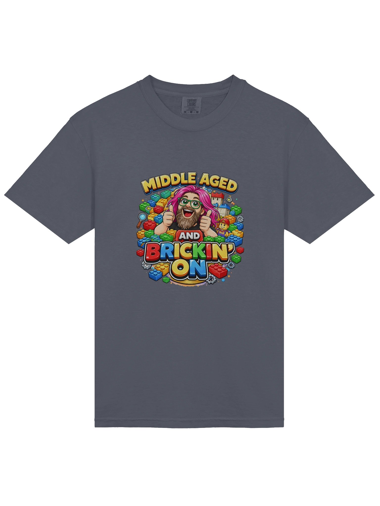 Middle Aged and Brickin' On T-Shirt product image (20)