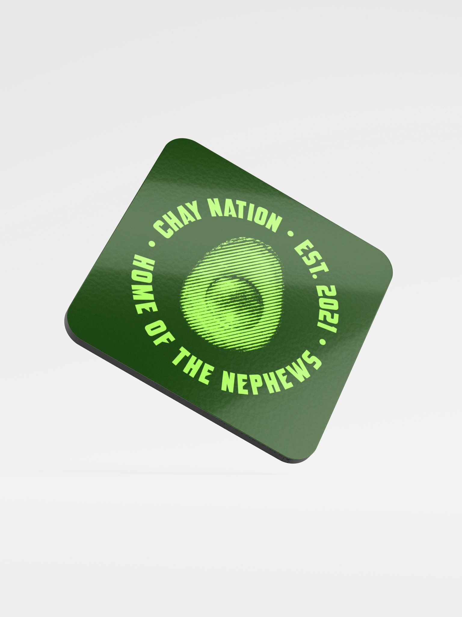 Chay Nation Halftone Coaster product image (1)