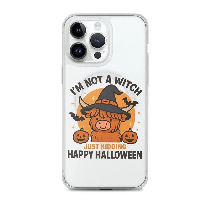 NOT A WITCH IPHONE CASE product image (2)