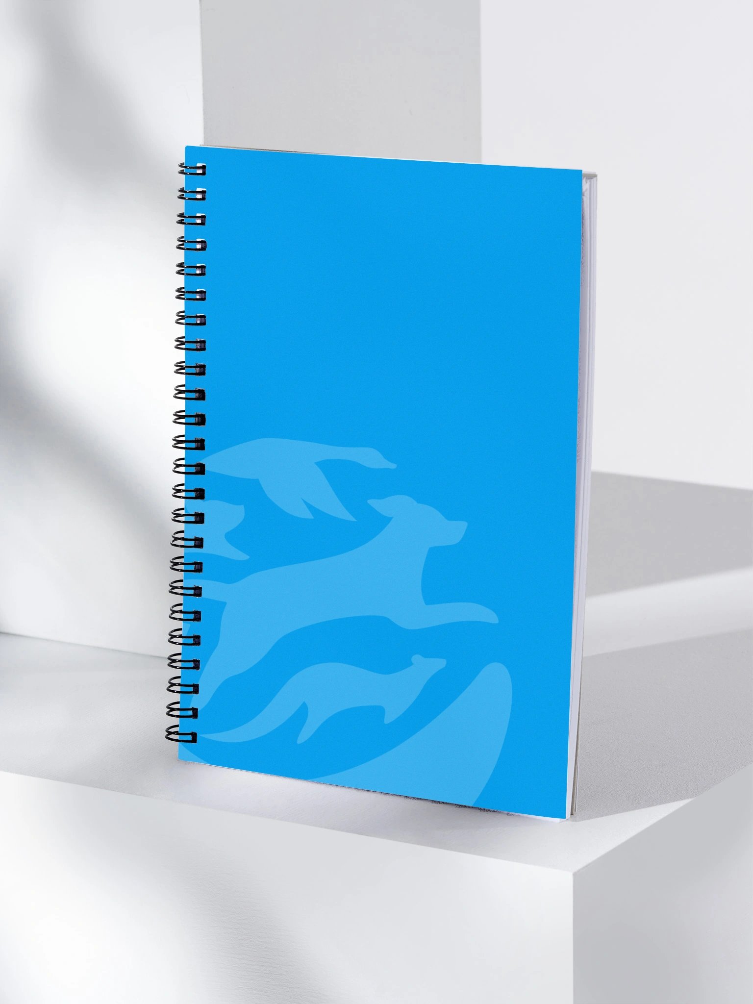 Humane World for Animals Supergraphic - Blue on blue - Notebook product image (3)