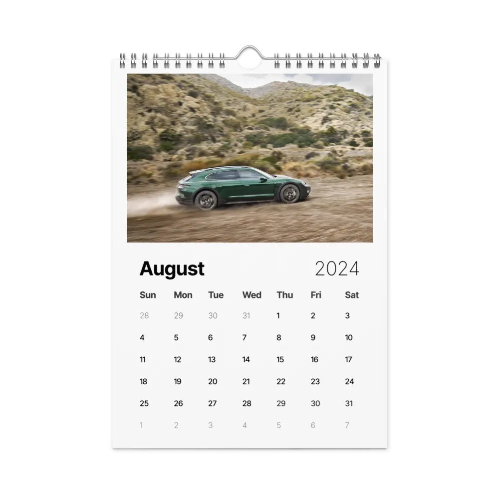 Porsche Rides 2024 Wall Calendar product image (2)