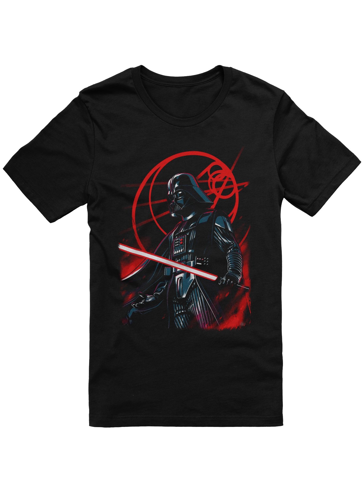 Neon Samurai Futurist T-Shirt - Unisex T-Shirt – Premium Printed T-Shirt for Everyday Casual & Streetwear product image (1)