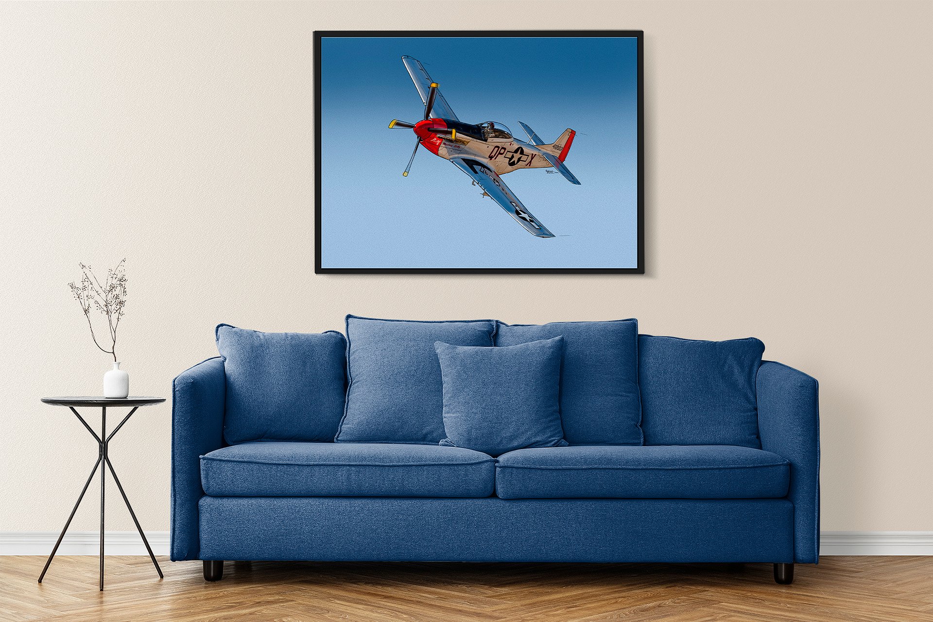 P-51 Mustang Sally Digital Printable Aviation Wall Art Pilot Gift product image (6)
