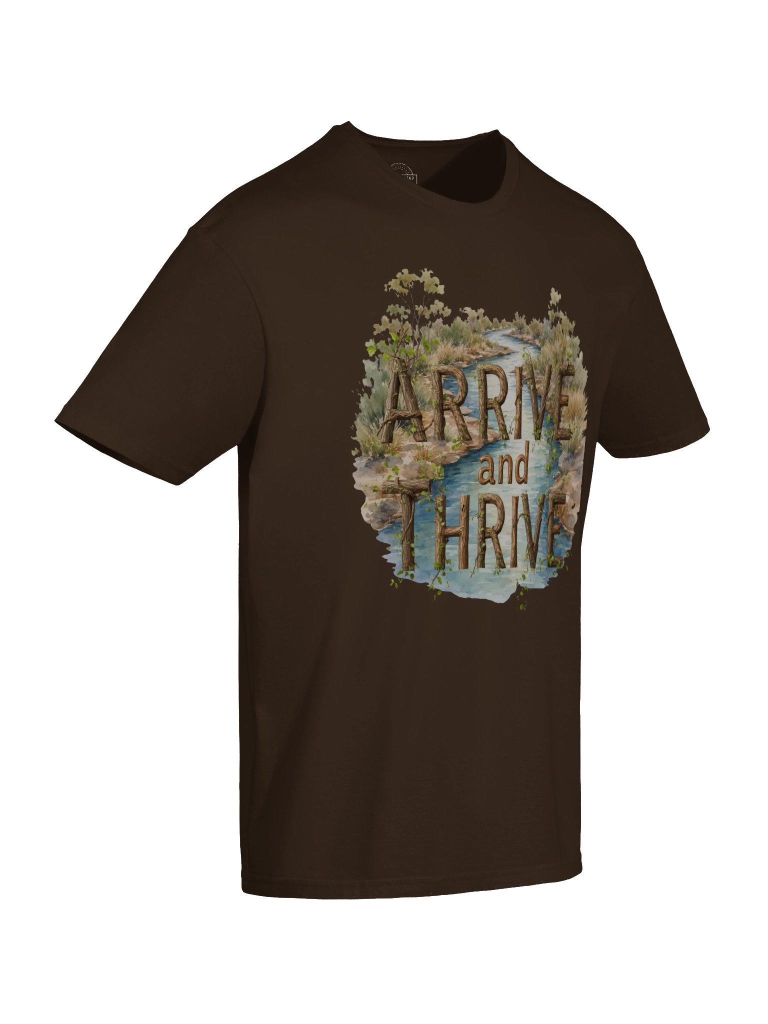 Arrive and Thrive Light T-Shirt (White Label) product image (2)