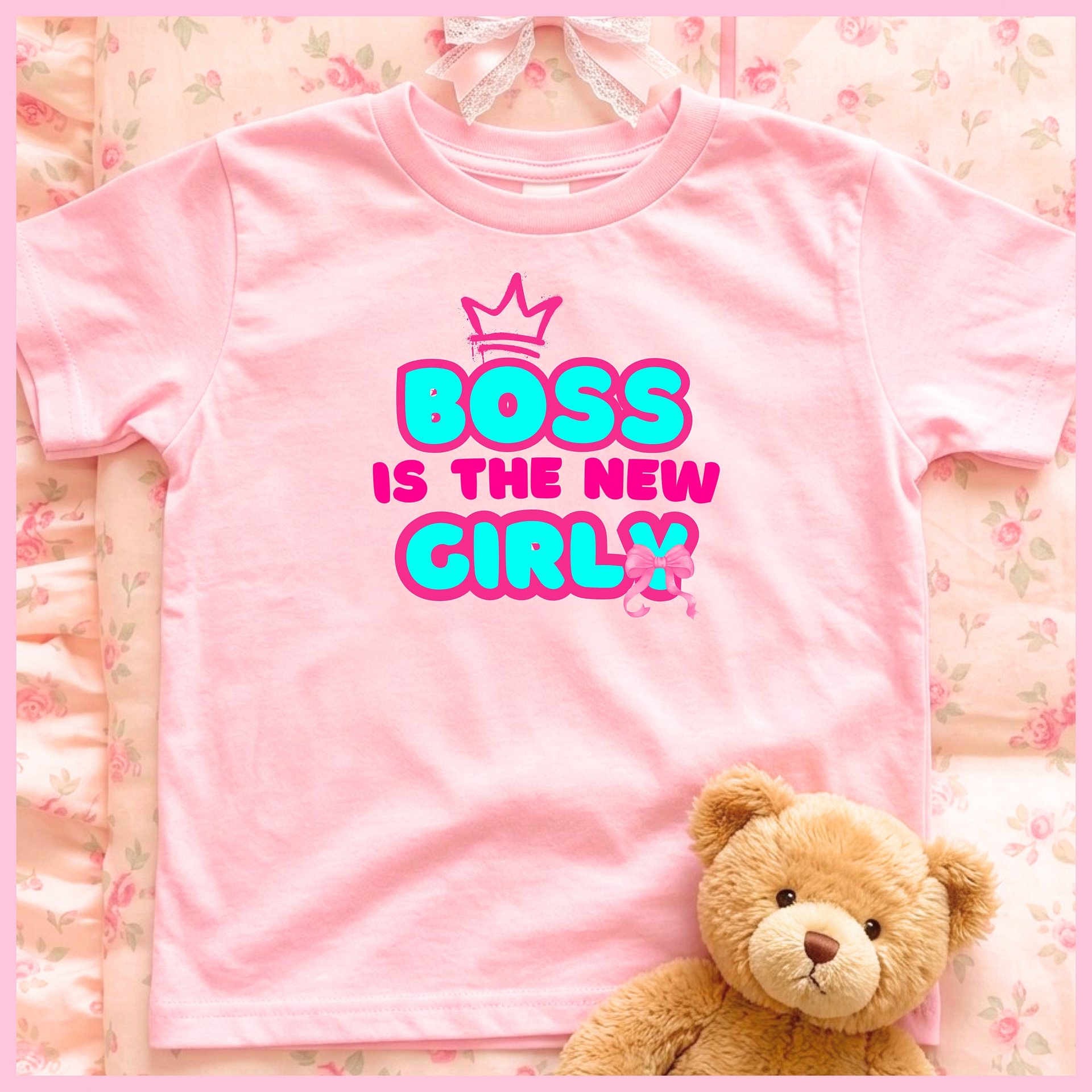 BOSS is the new GIRLY🩷Super Soft🪽T-shirt🩷 product image (1)