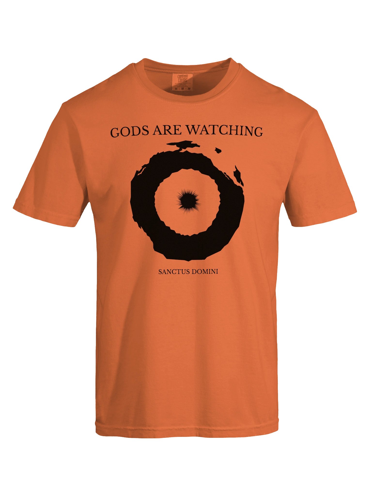GODS ARE WATCHING tee black product image (9)