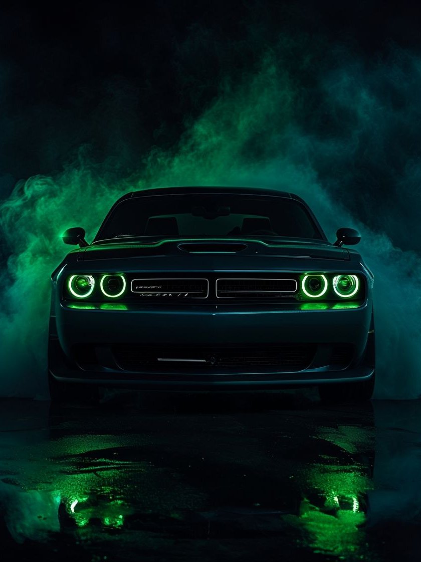 Neon Dream Car Framed Poster product image (1)